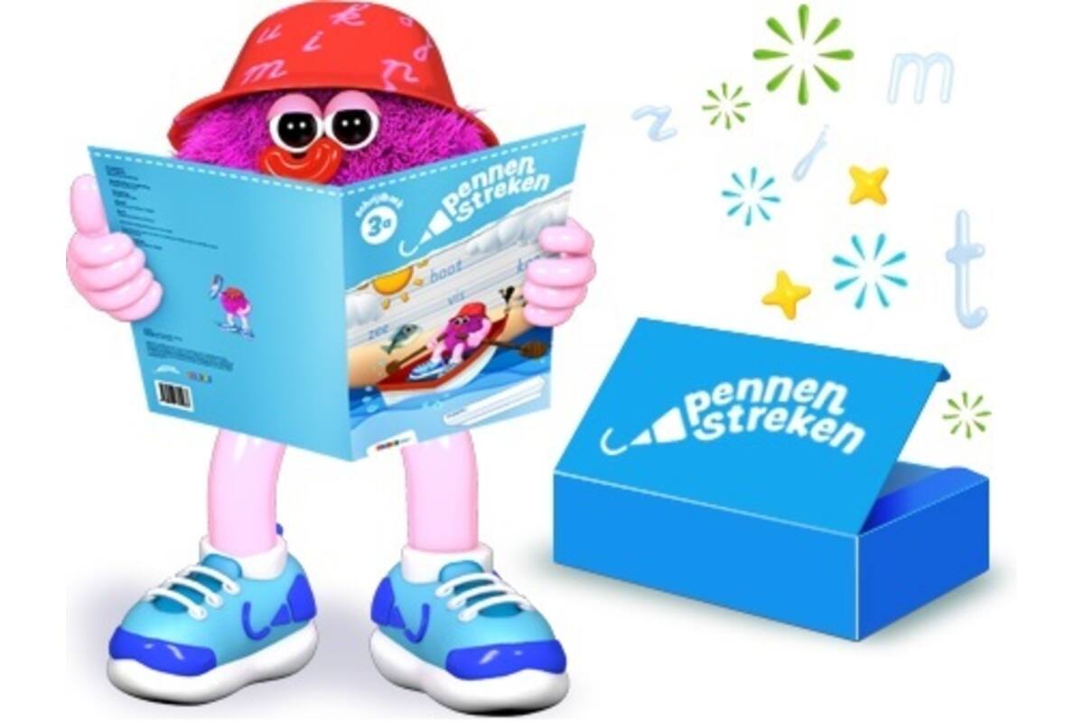 Pennenstreken 3 groep 5-8 snel naar blokschrift
